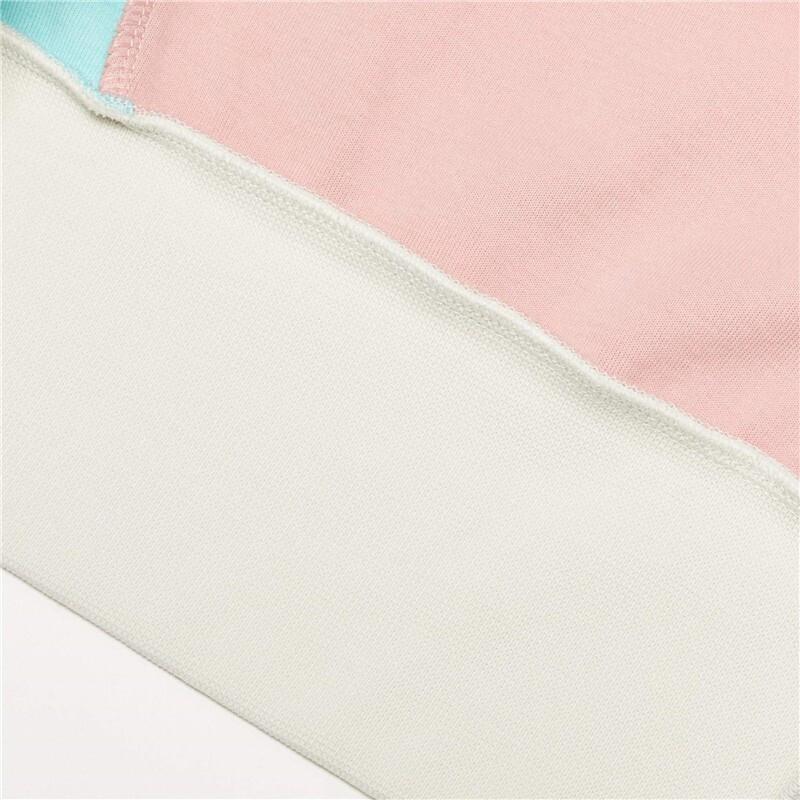 Puma American Retro Color Block Hooded Casual Sports Sweatshirt Women Sweatshirt Newlywed-Pink 532184-14