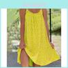Summer Girl Dress With Watermark Print And Loose Fit For Casual Wear
