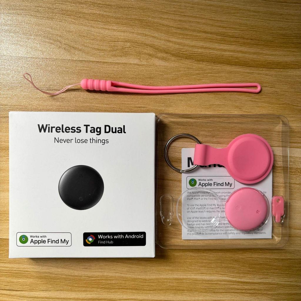 Dual-System Global Locator: Compatible with Apple AirTag & Android for Anti-Loss Tracking.