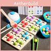 Toy For Wooden Kids Bead Pairing Puzzle To Promote Concentration Development