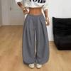 High-Waisted Wide-Leg Jogger Pants Women Relaxed Fit Streetwear Sweatpants In Soft Stretch Fabric