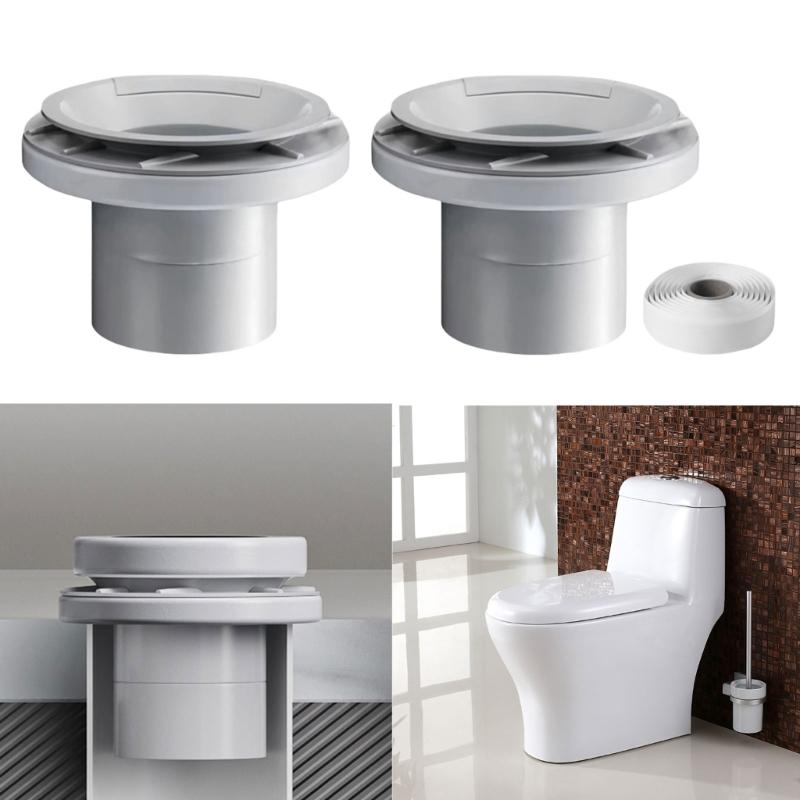 Anti Leak Toilet Base Seal ABS Toilet Flange Easy to Install Toilet Flange Gasket Long Service Toilet Gasket for Home