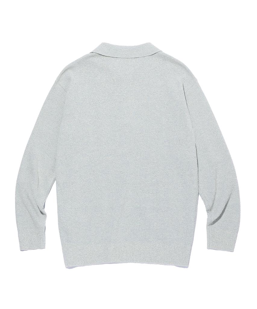 AOTT Curly Long Sleeve Knit Sky Blue