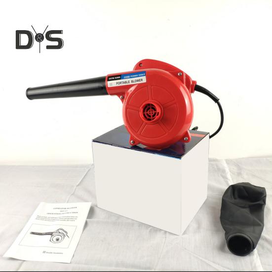 Handheld Leaf Blower Powerful Motor High Speed Lawn Care 700W Wired Electric Leaf Debris Blower Garden Cleaning Device