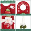 Xmas Cute Snowman Doorknob Hanger Hanging Pendant Christmas Ornament Door Decor