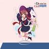 Anime Acrylic Stand Action Figure Toy The Demon Girl Next Door PVC Acrylic Stand Machikado Mazoku Desktop Stand Model Toy Gift