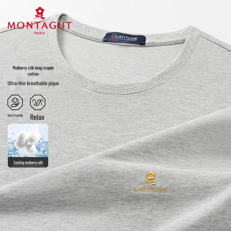 MONTAGUT Men s Cooling Breathable Short-Sleeve Polo Shirt 3XL /56