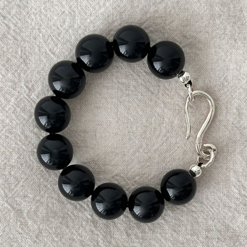 ANDEZVOUS BOLD ONYX BRACELET