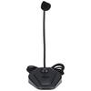 ELECOM Microphone USB Microphone with Switch Black HS-MC05UBK