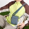 Sac bandoulière léger en nylon pour hommes femmes Sac messager décontracté à bandoulière avec poches zippées