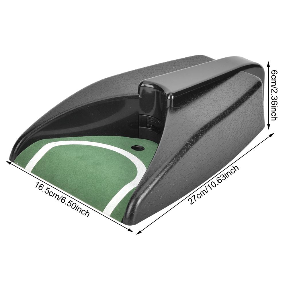 Plastic Gravity Sensor Golf Electric Automatic Putting Return Machine for Training