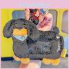 Playful Sausage Pabisi Dog Mini Card Case Keychain With Soft Plush For Use Daily