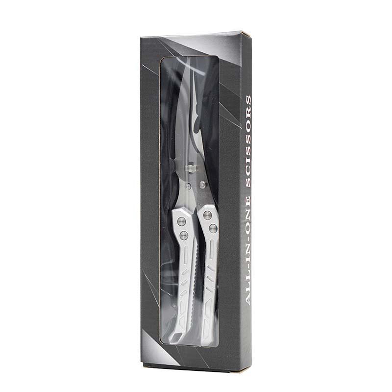 

Мощные ножницы для куриных костей, ножницы для резки курицы, утки, рыбы, ножницы из нержавеющей стали, ножницы для костей птицы и рыбы серебряный