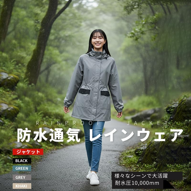 Breathable Mountain Outdoor Typhoon and Rainy Season Women's Raincoat, Windbreaker, Lightweight, Waterproof, Parka, Women's, Hiking, Rainwear, Golf,