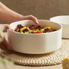 VAKADA Ceramic Octagonal Serving Bowl