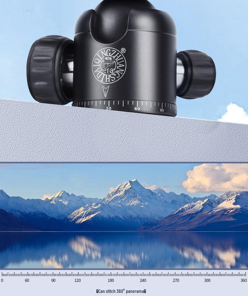 Era Q330 Portable Camera Tripod: Lightweight Support for DSLR, Mirrorless, and Phone Photography & Videography Outdoors