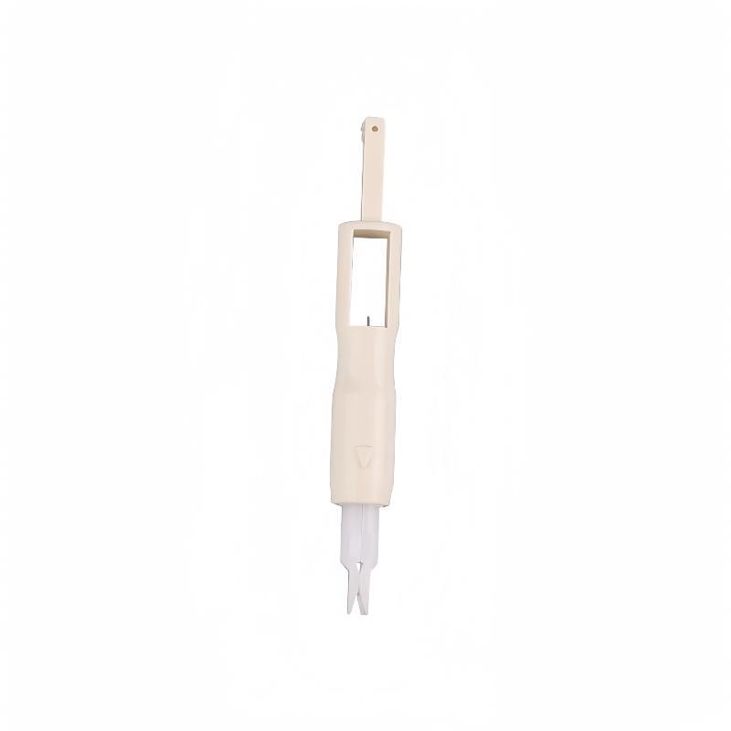 Sewing Needle Inserter Automatic Needle Threader Bodkin Threading Tool For Sewing Machine Holds Firmly Blue White