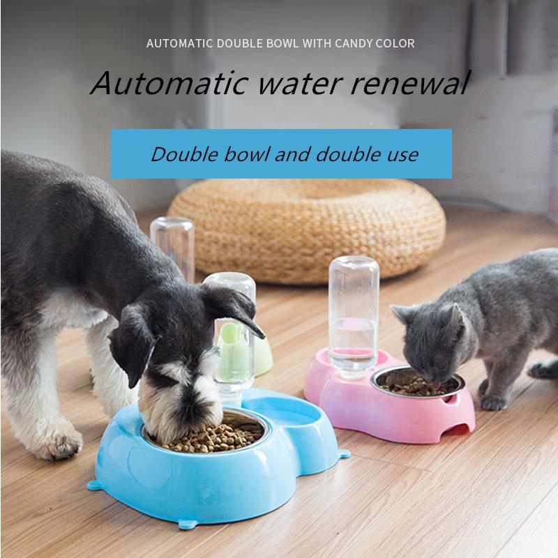dual pet feeder