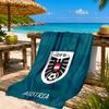 Österreich Fußball Wappen Strandtuch, Schnelltrocknend, Pflegeleicht, Geeignet für Fitness und Strandurlaub, Sport-Essential