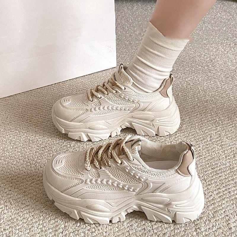 Mesh breathable dad shoes spring and autumn new platform casual sneakers 35