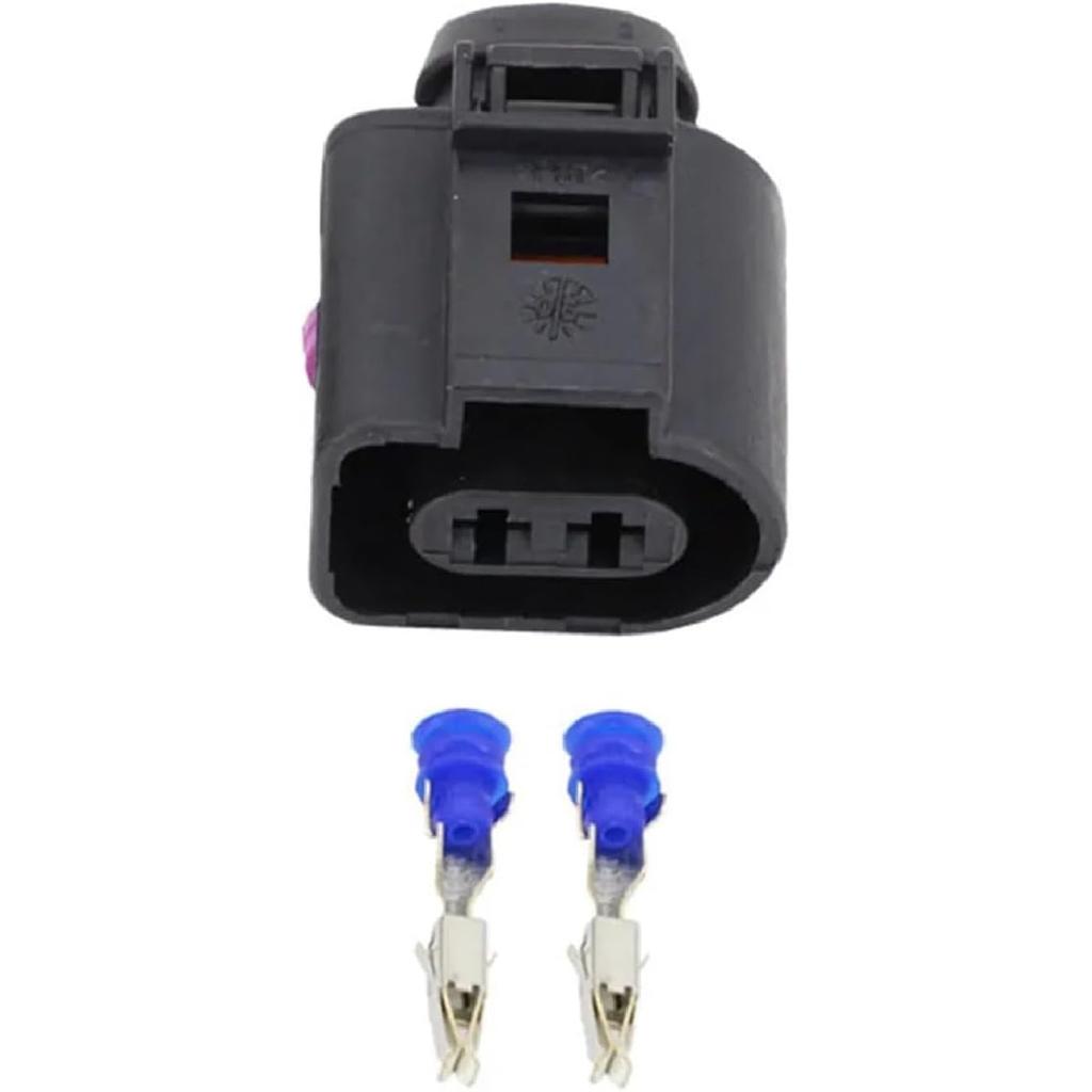 2 Pin 3.5mm Male And Female Waterproof Plug With Termina DJ7025A-3.5-11/21 1J0973722(10 Sets)