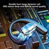 Słuchawki douszne Clip On True Wireless 5.4 BT Ear Clip Earbuds Słuchawki z przewodnictwem kostnym Odporne na pot HiFi Stereo Call Sports Zaczepy na uszy