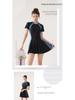 2025 Women's Skirted One-Piece Swimsuit: Sporty, Stylish, Slimming, Quick-Dry, Perfect for Vacation