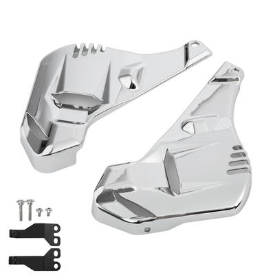 1 Pair Motorcycle Front Brake Caliper Cover Brake Caliper Protector Guard Replacement for Gold Wing 18‑21Electroplating
