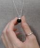 Poetryhaus Black Onyx Long Necklace