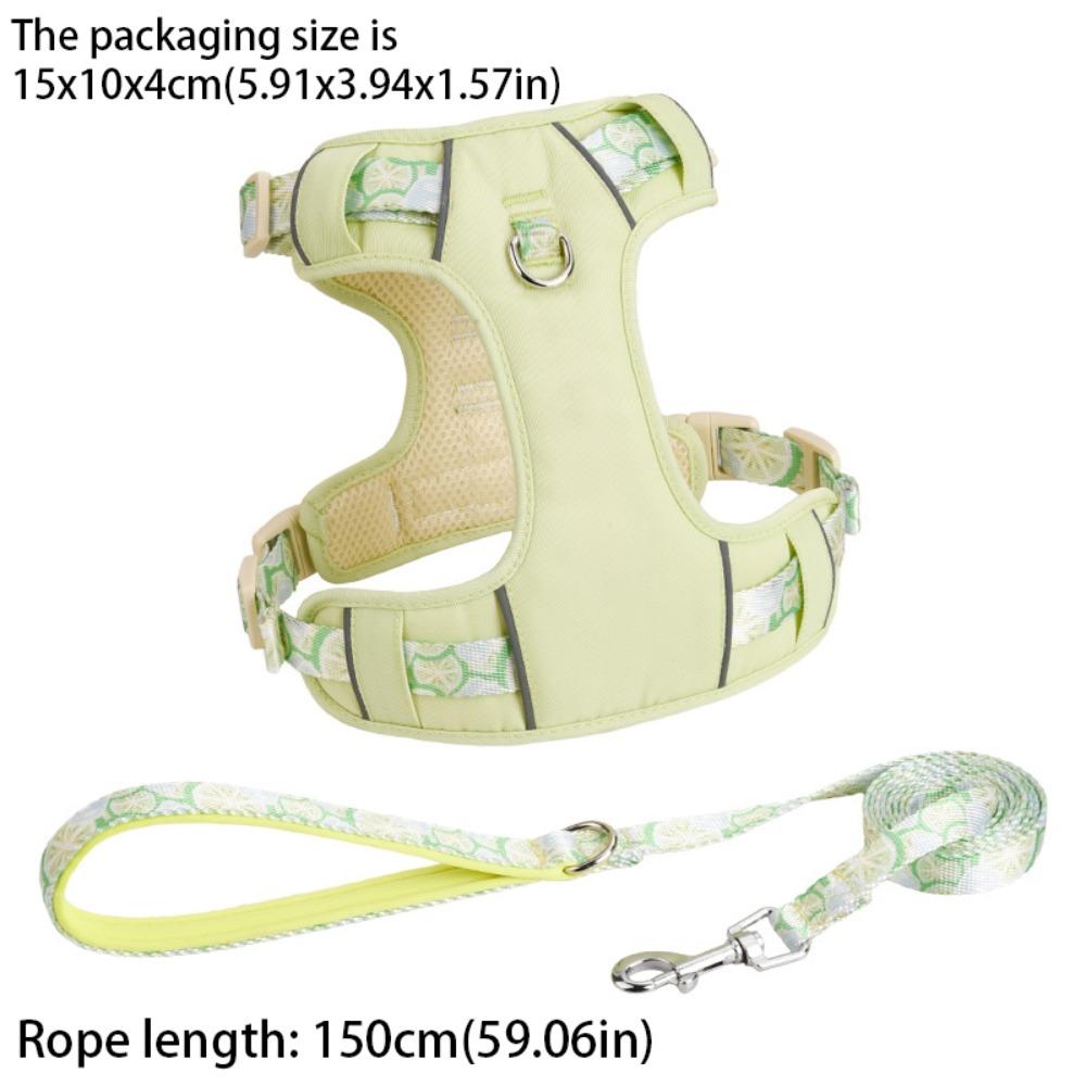 Vest Type Pet Harness Explosion Proof Breathable Harness Dog Gear Dog Vest  Outdoor Activities
