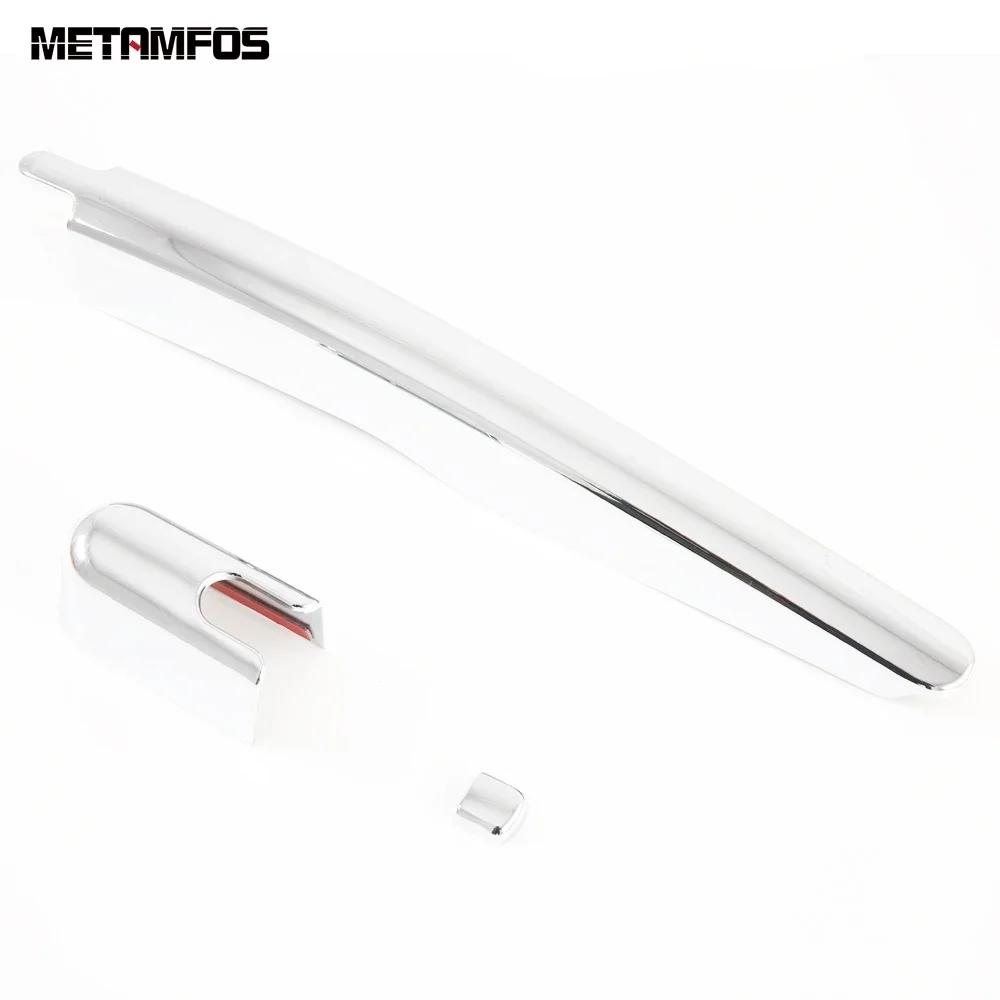 For Ford Explorer -2025 2026 Carbon Fiber Rear Window Wiper Cover Trim Windshield Wash Strip Sticker Accessories Car Styling