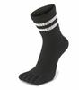 WIOIW Women's Five-Toe Socks, Sports Socks, Cotton, Durable, Perfect for Running, Commuting, and School, 3 Pairs