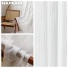 1PC NAPEARL Moderne Elegante Einfarbig Transparent Vorhang Schlafzimmer Weiche Strukturierte Tüll Transparent Vorhang Für Wohnzimmer