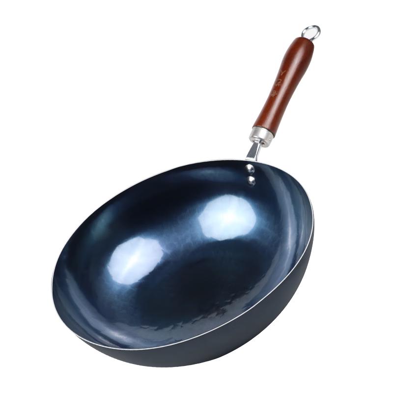 Hand-Forged Zhangqiu Wrought Iron Wok