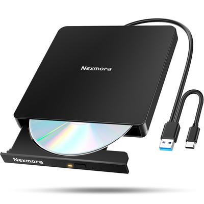 Innovatieve Hoge Snelheid USB CD DVD Drive Extern Stille DVD Speler Externe DVD Drive USB Aansluiting CD Speler Bus-Gevoed Externe CD Drive Lichtgewicht