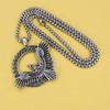 European and American Fashion Titanium Steel Viking Eagle Necklace Men's Cast Retro Pendant
