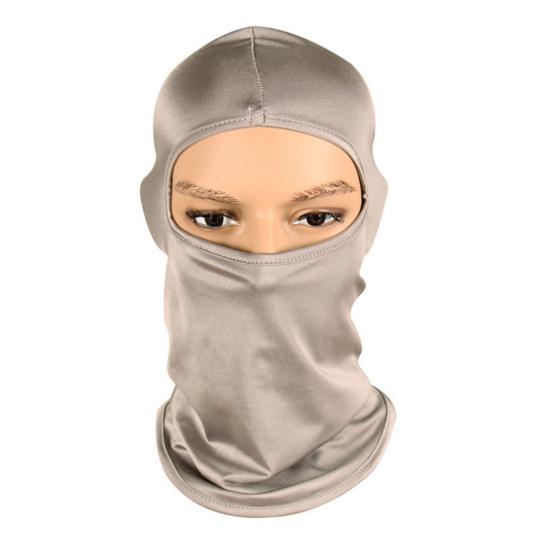 

Unisex Outdoor Cycling Windproof UV Protection Scarf Neck Warmer Full Face Mask сірий