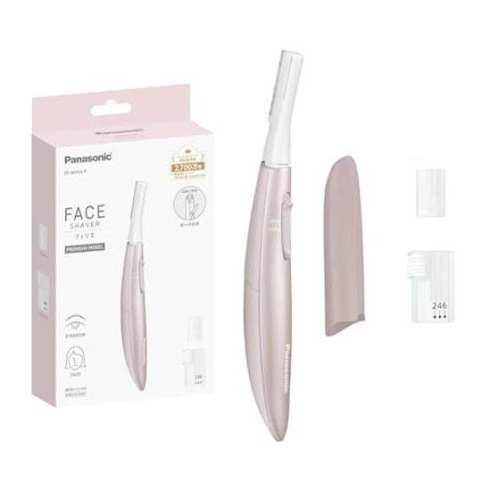 Panasonic Face Shaver Ferie Baby Hair Eyebrow Battery Operated Pink ES-WF63-P