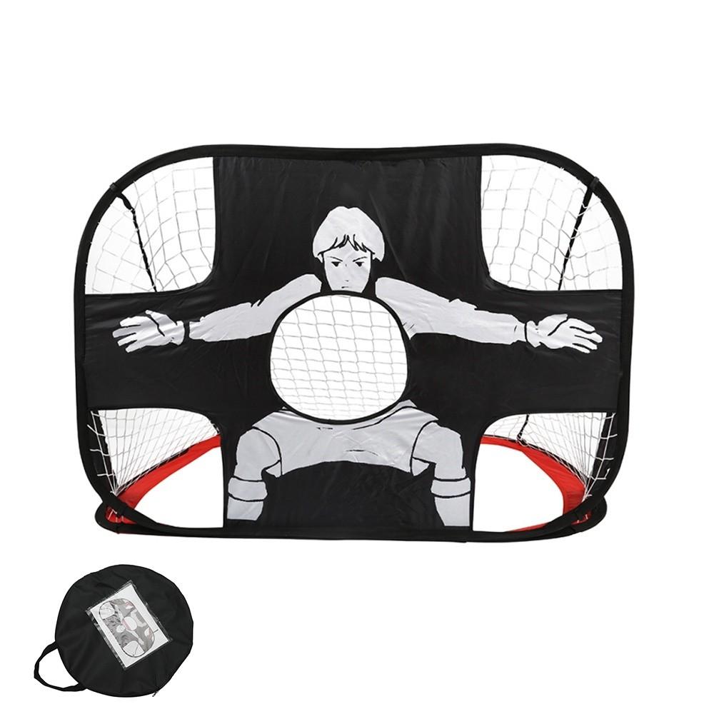 Multifunctional Football Door Foldable Portable Nylon Soccer Goal Net Kids Children Football Target Net