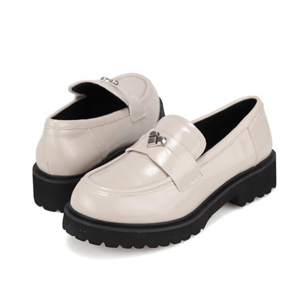 BARBARA Leather 3cm Women S loaferS Bbi537iv