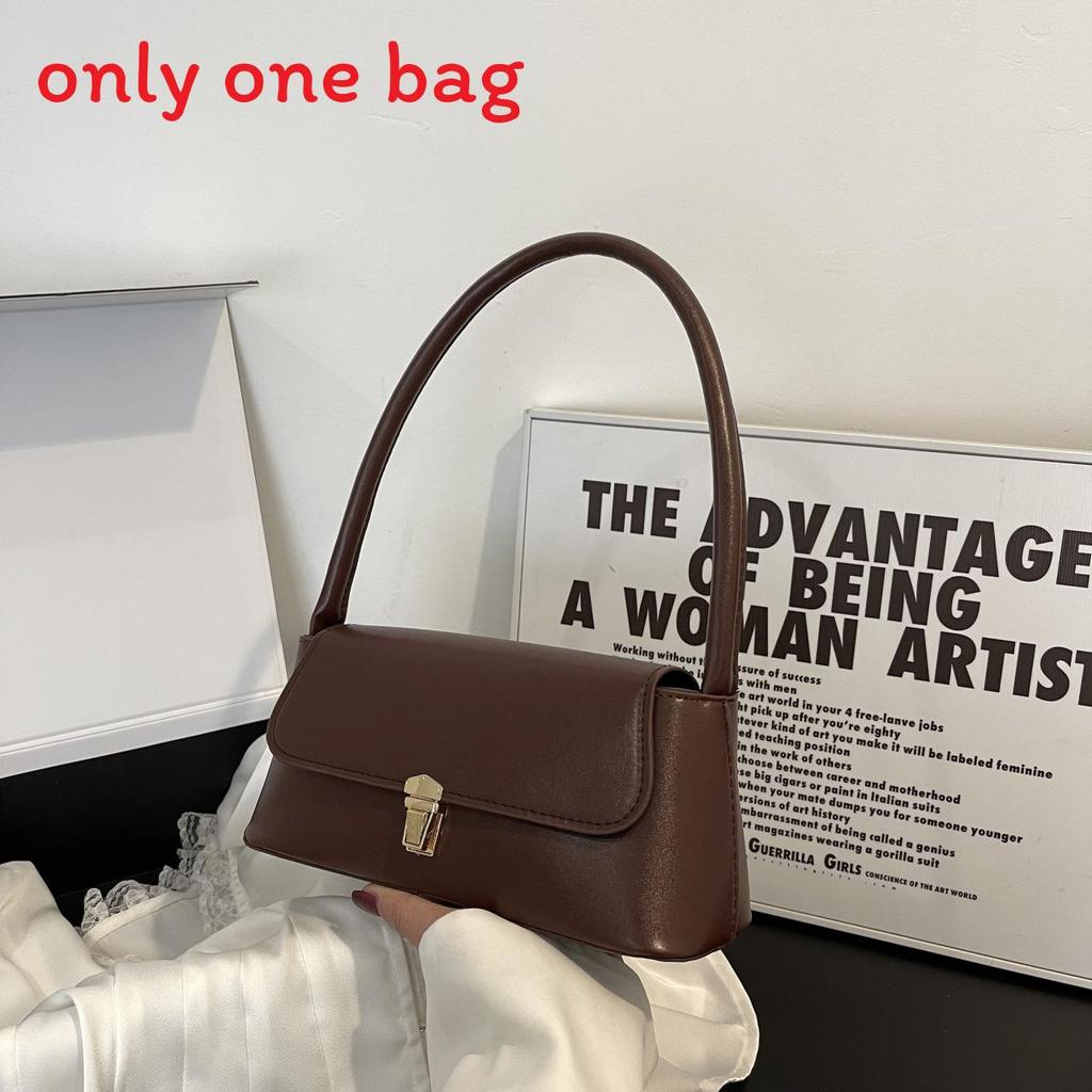 Small Pu Crossbody Bag For Women With Lock Closure For Daily Casual Use