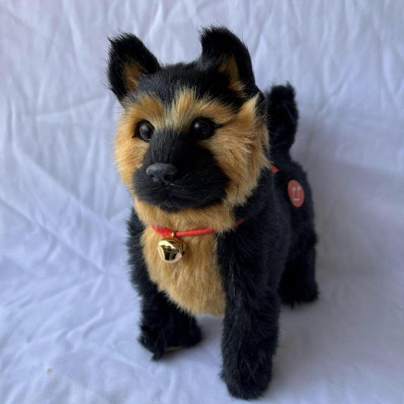 Robot Dog Toys Interactive Electronic Puppy Sound Control Teddy Walk Bark With Music Touching Control Robotic PetToy Playsets