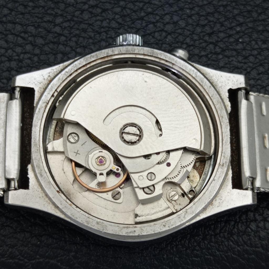 ZEGAREK MĘSKI VINTAGE RICOH R31 AUTOMATIC JAPAN CZARNY KOLOR TARCZY a500604-5 R153-a500604