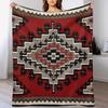 The Tribal Holiday Design Throw Blanket Soft Plush Blanket As Housewarming Gift