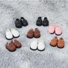 10cm Cotton Doll Small Leather Shoes, 8-Point Accessories, 22cm Jointed Doll Dress-Up, 3.8cm Shoes