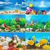 Décoration de fond d'aquarium avec plante océanique 3D aquascape autocollant poster aquarium peinture aquascape accessoires aquarium