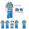2023 Barbie Cosplay Costume Ken Blue Anime Set Halloween Outfit Polyester Fabric Popular Movie Theme Available In Multiple Sizes