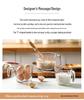 Heat-Resistant Glass Measuring Cup for Microwave Baking - Large Capacity with Scale