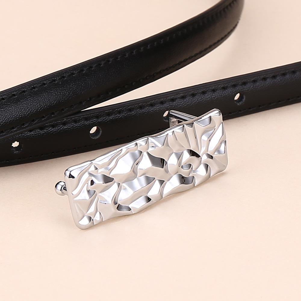 Belt Women'S Leather Belt Dress Fine Belt Women'S Premium Business