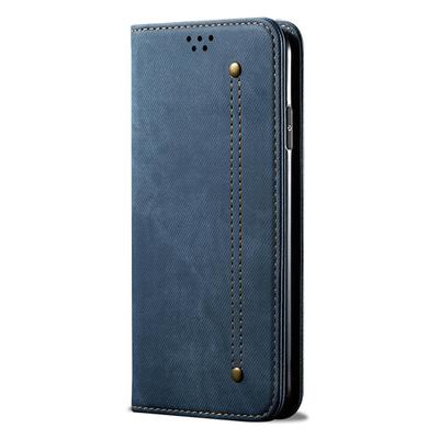 OPPO A35/A95 & Realme 8i Flip Leather Case with Card Slot & Cloth Texture 